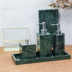 Marble Soap dispenser - easy to clean and refill feature